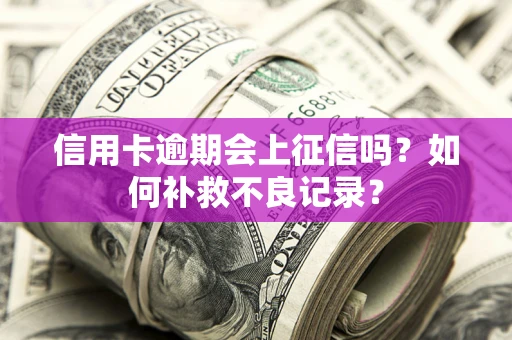 济南信用卡逾期会上征信吗？如何补救不良记录？