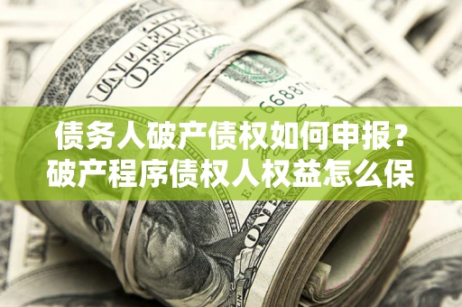 济南债务人破产债权如何申报？破产程序债权人权益怎么保障？