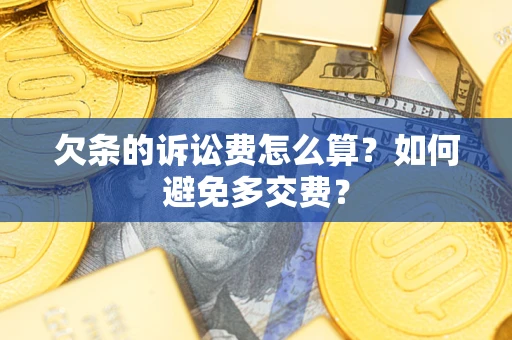济南欠条的诉讼费怎么算？如何避免多交费？