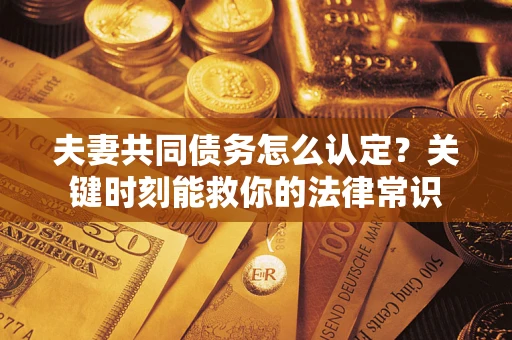 济南夫妻共同债务怎么认定？关键时刻能救你的法律常识