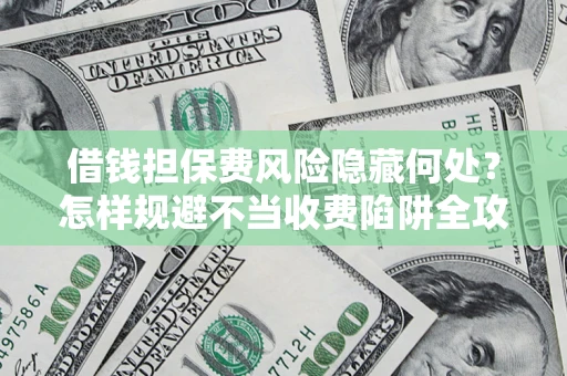 济南借钱担保费风险隐藏何处？怎样规避不当收费陷阱全攻略！